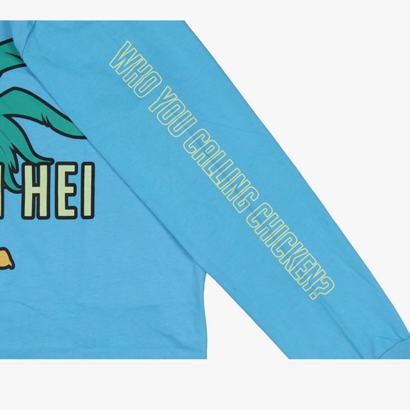 Disney Long Sleeve Men Blue and Red Tee with Hei Hei Design - Picture 4 of 4